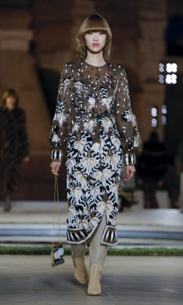 Fendi Couture Fall'19: 54 images in memory of 54 years of work by Karl Lagerfeld