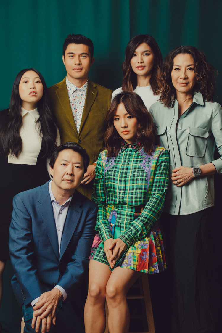 The cast of "Crazy Rich Asians"