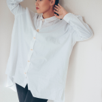THE WHITE OVERSIZED BLOUSE OUTFIT