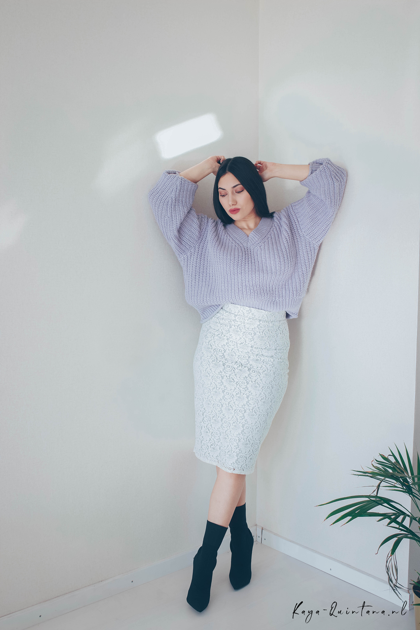                                                                             SOCK BOOTS AND A PENCIL SKIRT